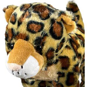 BURTON + BURTON Leopard Cheetah Cub Plush Stuffed Animal Toy Spotted Kitty Cat